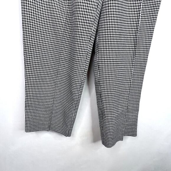 Vintage Casual Corner Houndstooth High Waited Pleat Front Trousers XS - Picture 8 of 11